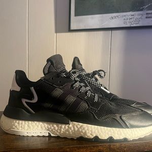 Adidas Nite Jogger Black and White